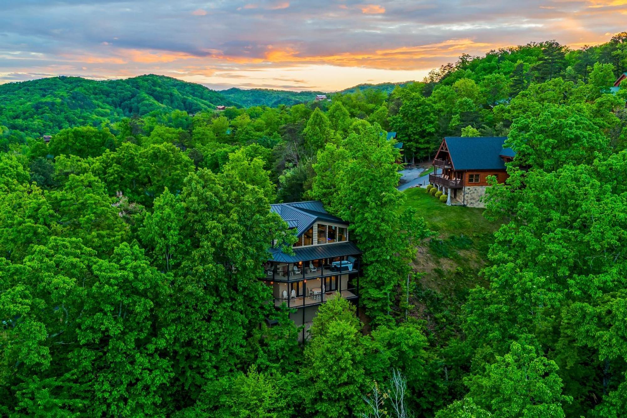 Dawns View Villa Sevierville Szoba fotó