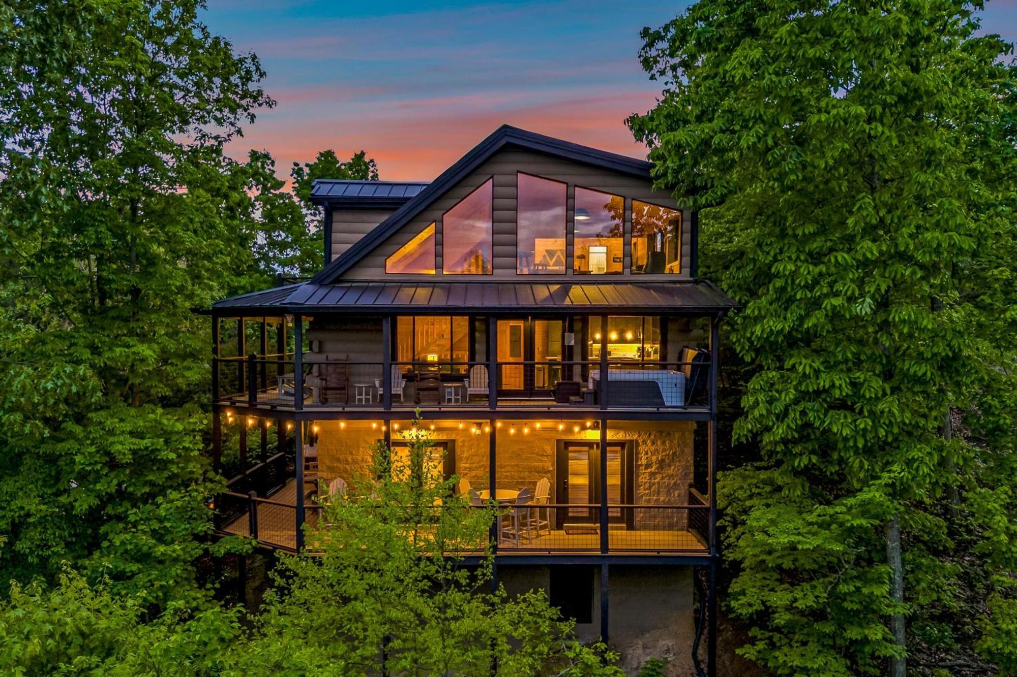 Dawns View Villa Sevierville Szoba fotó
